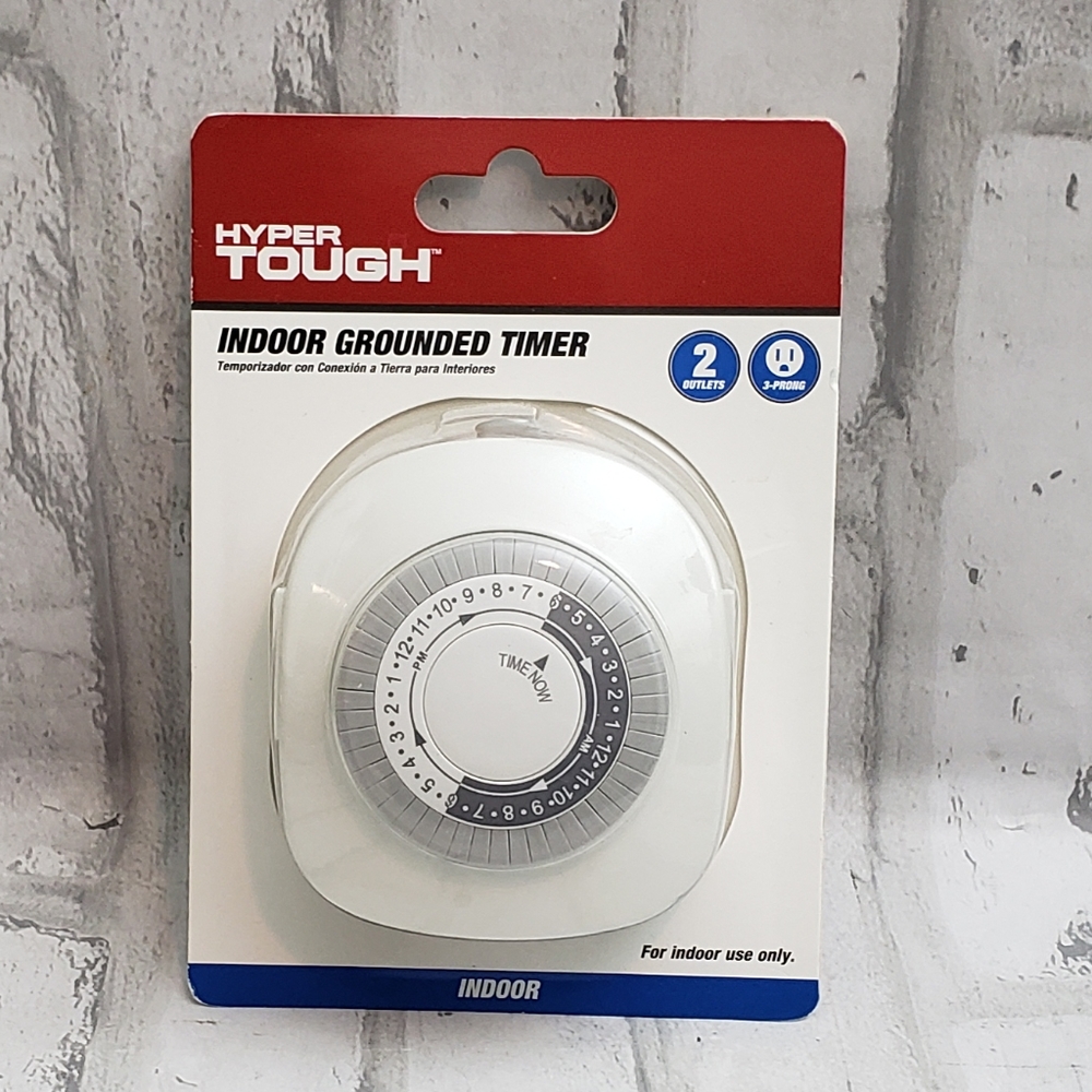 Hyper Tough Indoor Grounded Timer